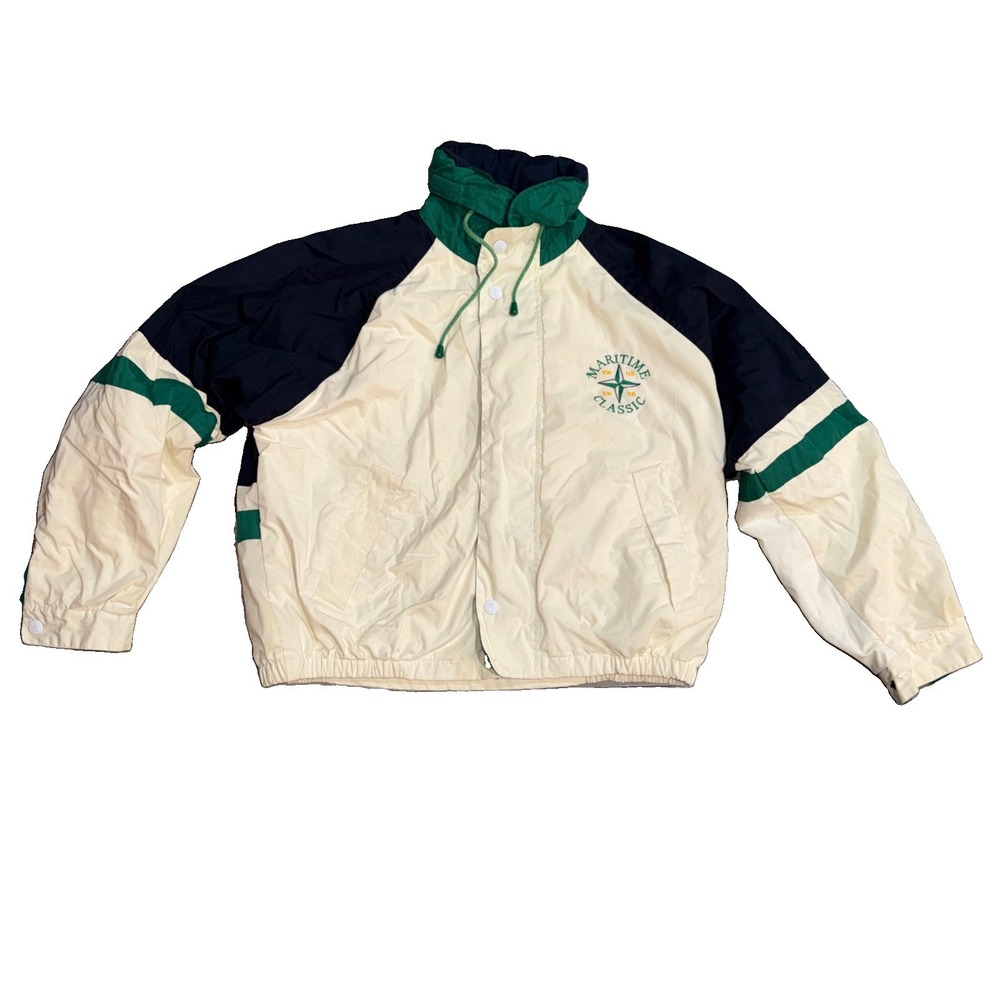 Vintage Steeplechase Men's XL Maritime Classic Coat Jacket Sailing Coastal READ